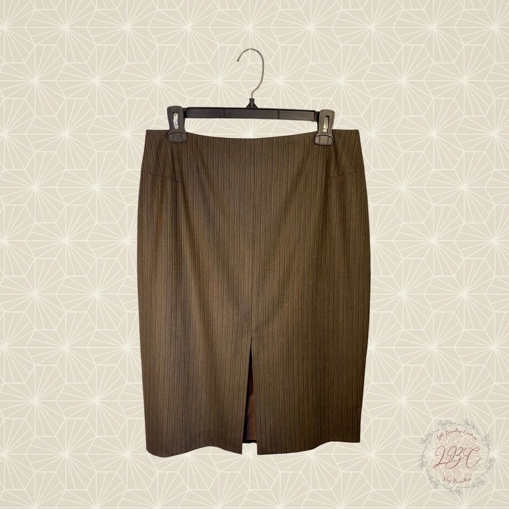 RED Valentino wool Pencil Skirt